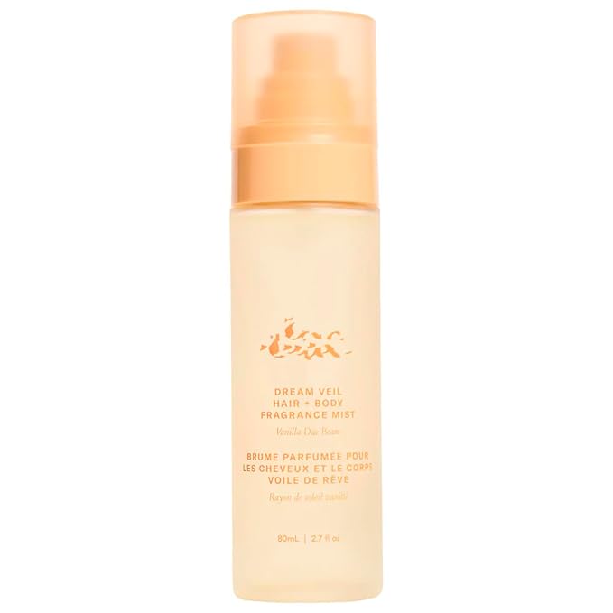 Dream Veil Hair & Body Fragrance Mist – Hydrating Vanilla & Luminous Citrus Scent, Weightless Vegan Formula with Cactus Water, 2.7 oz / 80 ml – Limited Edition