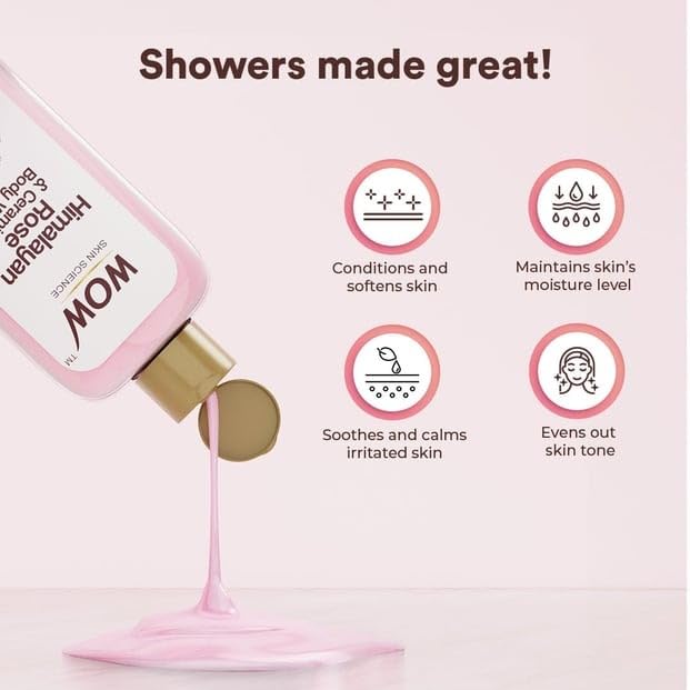 FT Himalayan Rose & Ceramide Body Wash, 250 ml