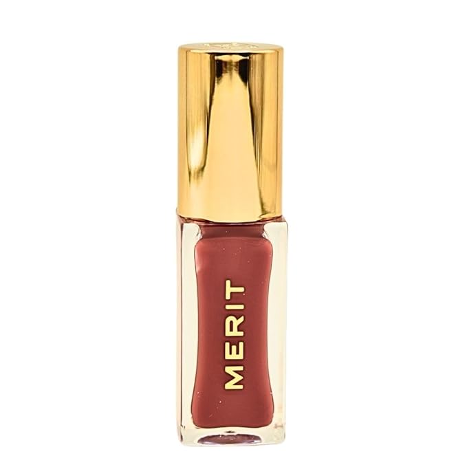 Merit Shade Slick Classics Tinted Lip Oil - Pink Beet (cool pink) 0.23 oz / 7 ml