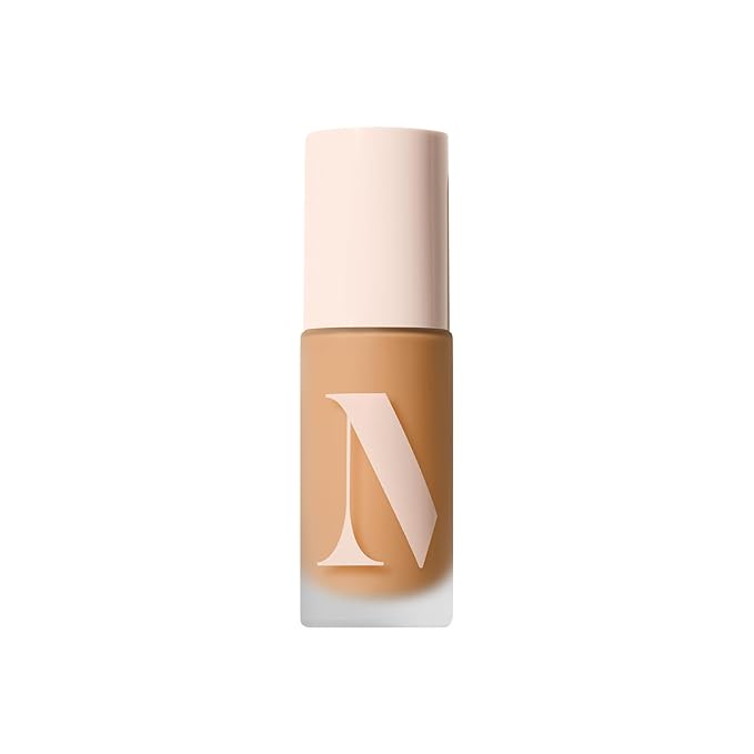 Morphe Lightform Dewy Foundation - Extended Hydration Foundation Makeup with a Lasting, Natural Radiant Finish - Long-Wearing Formula with Buildable, Medium Coverage - Tan 16N (1.01 fl oz)