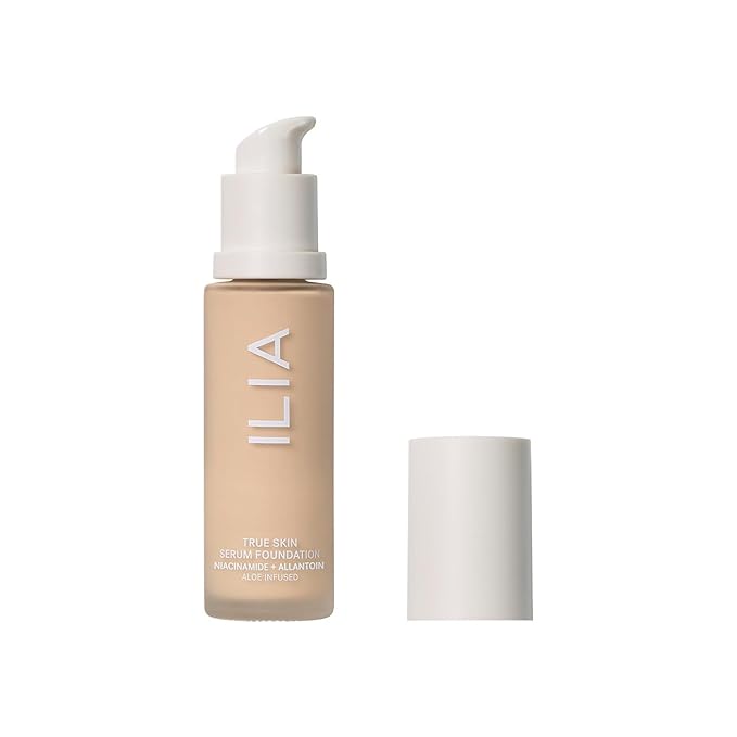 ILIA - True Skin Serum Foundation | Non-Comedogenic, Cruelty-Free, Vegan, Weightless Feel, Buildable Coverage, Safe for Sensitive Complexion (Mallorca SF1.5)