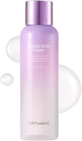 Cell Fusion C Glass Skin Toner, Face Toner for Glass Skin, Niacinamide, Hyaluronic Acid & Citric Acid, Dewy Glow & Smooth Texture, 200ml / 6.76 fl.oz