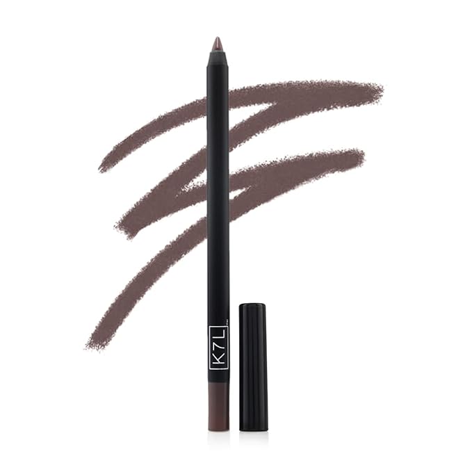 K7L Brown Eyeliner Pencil, Longwear, Waterproof, Smudge-Proof