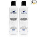 Fragrance Free Conditioner 12 oz (2-Pack Gift Set) - Parabens Free Hypoallergenic - Hair Conditioner for Sensitive Skin - Deep Conditioning for Normal Treated and Fragile Hairs - Vegan GF/CF