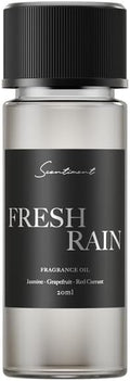 Scentiment Fresh Rain Diffuser Oil – Aromatherapy Home Fragrance, Inspired by Marriott® Hotels, Luxurious Scent with Notes of Fresh Grapefruit and Crisp Red Currant – 0.68 fl oz (20 mL)
