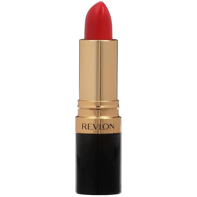 Revlon Super Lustrous Lipstick with Vitamin E and Avocado Oil, Cream Lipstick in Red, 725 Love that Red, 0.15 oz (Pack of 2)