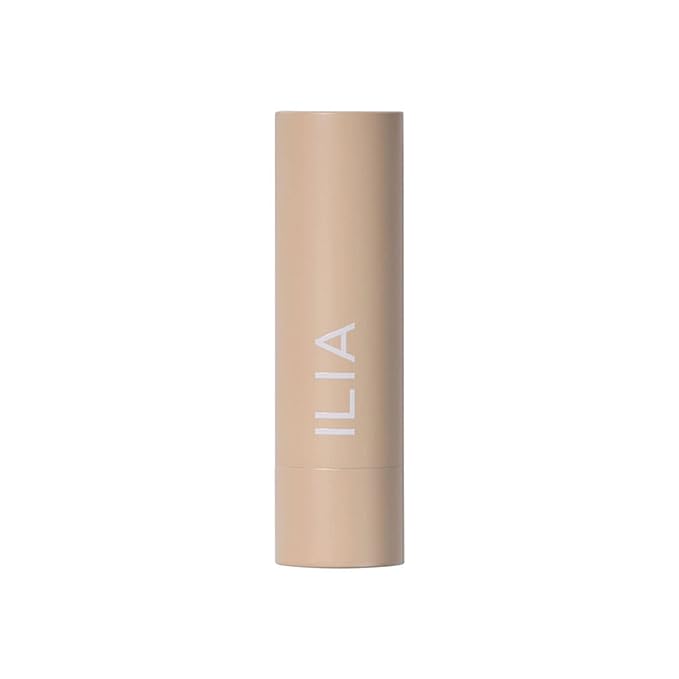 ILIA - Color Block Lipstick | Non-Toxic, Vegan, Cruelty-Free, Hydrating + Long Lasting, No Budge Color with Full Coverage (Cinnabar (Muted Brick With Warm Undertones), 0.14 oz | 4 g)