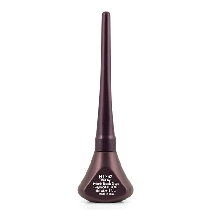 Palladio Liquid Eyeliner, Highly Pigmented and Waterproof, For Intense Eye Definition, Smear-proof Eyeliner Liquid, Includes Easy Grip Wand and Felt Tip Applicator, Lavender