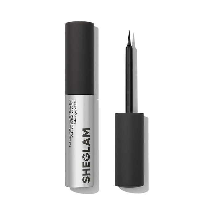 SHEGLAM Tint Lock Tattoo Peel Off Brow Gel- Ebony