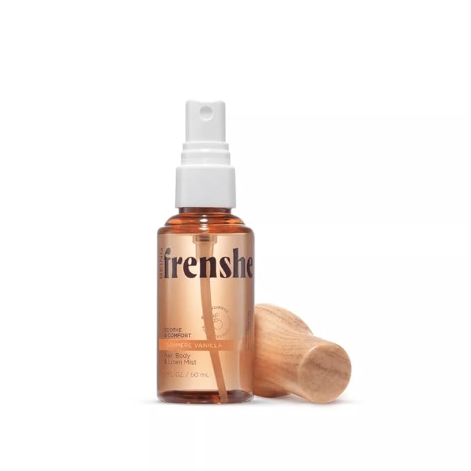 Being Frenshe Cashmere Vanilla HAIR AND BODY LINEN MIST, 2 fl oz - MINI Body Mist