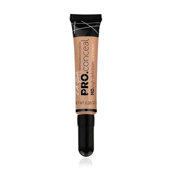 L.A. Girl Pro Concealer, Medium Beige, 0.28 Oz (LAX-GC978-A) (Pack of 3)