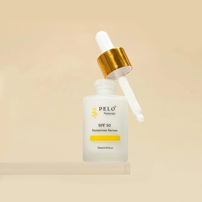 Sunscreen Serum- Enriched Mineral Face Sunscreen SPF 50 with Zinc Oxide 20% Titanium Dioxide 5%- With Hydrating Squalane For All Skin Types and Skin Tone 1oz