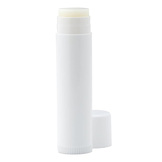 Lip Balm Bulk Unlabeled - Made in USA Bulk Chapstick - Natural Ingredients Vitamin E Shea Butter - Custom Chapstick Bulk For Party & Wedding Favors (200 Count, Vanilla)