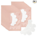 100 Pairs Eye Under Gel Pads Eyelash Extensions Patches,Lash Extension Lint Free Under Hydrogel Eye Mask Pads Beauty Tools (Pink)