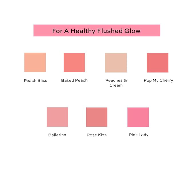 Revolution Beauty London, Blusher Reloaded, Pressed Powder Face Blusher, Highly Pigmented & Long-Lasting Formula, Pop My Cherry, 0.26 oz