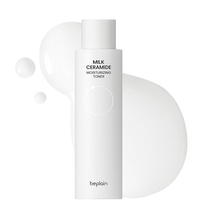 beplain Milk Ceramide Moisturizing Toner for face | Facial Toner for Glowy & Hydrating Skin | Suitable for Sensitive Skin | Korean Skin Care | Kbeauty (5.07 fl oz/ 150ml)