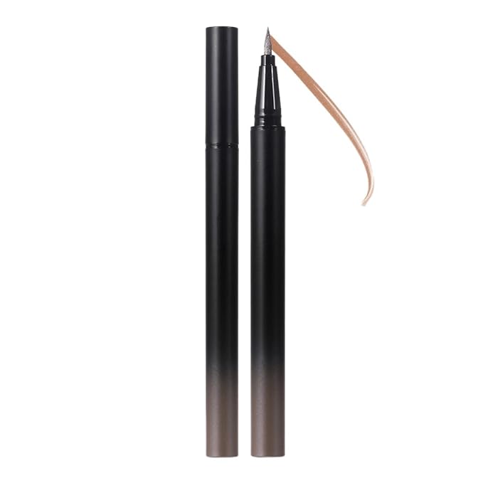 liquid eyeliner waterproof metallic ink eyeliner pencil long lasting high pigmented Brown