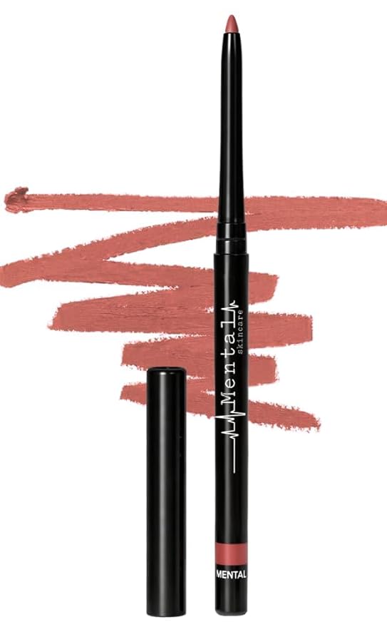 Nude Lip Liner – Creamy, High-Pigment Matte Color, Retractable - Long-Lasting & Non-Drying Makeup Lip Liner with Smooth Application for Defined Lips - No Feathering or Fading (Pheonix)