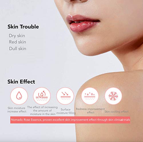 URANG True Rose Repair Essence – Premium K-beauty Deep Healing & Calming Face Moisturizer – Redness Soothing – 1.69 Fl – 100% Natural