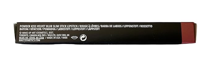 MAC Powder Kiss Velvet Blur Slim Lipstick 886 ~ Marrakesh-mere