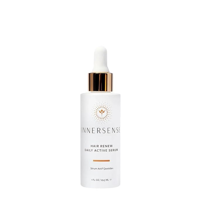 INNERSENSE - Renew Scalp Treatment Duo | Pre-Wash Treatment (2 oz) + Daily Active Serum (1 oz) | Purify, Nourish, Soothe | For Women & Men, Non-Toxic, Cruelty-Free, Clean Haircare