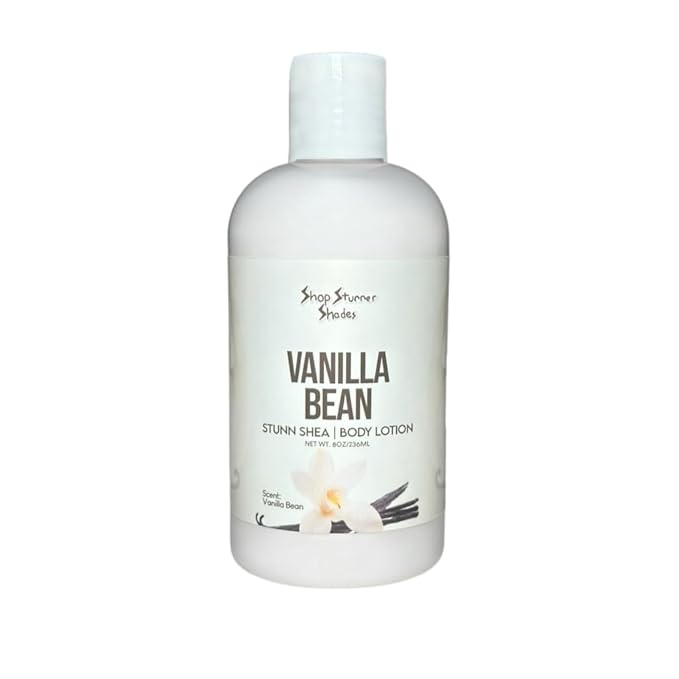 Shop Stunner Shades | Nourishing Daily Lightweight Shea Butter Moisturizering Scented Body Lotion, 8 fl oz (Vanilla Bean)
