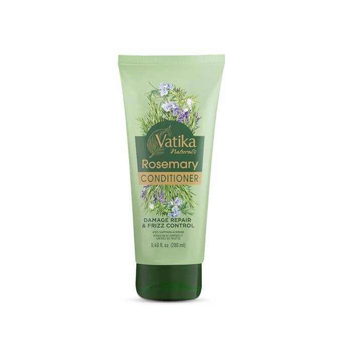 Vatika Naturals Rosemary Conditioner, 280 g, Conditioner for dry hair, Anti-dandruff conditioner, Promotes Hair Growth, Nourishes & Conditions Hair, Infused with Rosemary oil