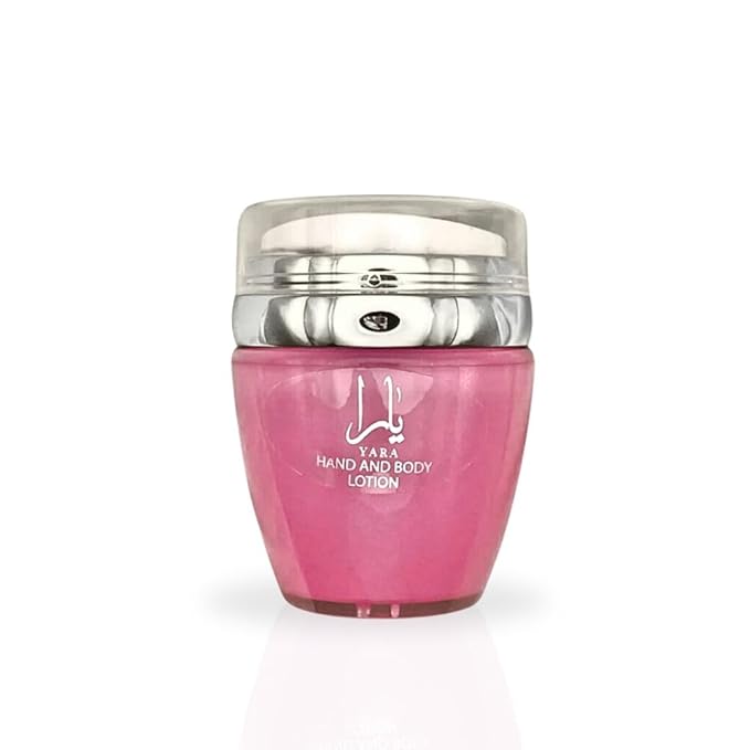 LATTAFA YARA Hand & Body Lotion 45ML (1.53 OZ) | Ultra Moisturizing, Skin-Nourishing, Replenishes Dry Skin, Sweet Fragrance.