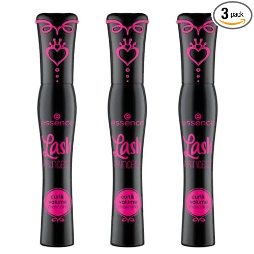 essence | Lash Princess Curl & Volume Mascara | Vegan & Cruelty Free (Pack of 3)