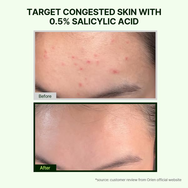 Orien Mugwort Zero Film Cleansing Foam 5.07 fl.oz, 150ml ㅣDaily Makeup Blackhead Removal No pore clogging Korean skincare double cleansing