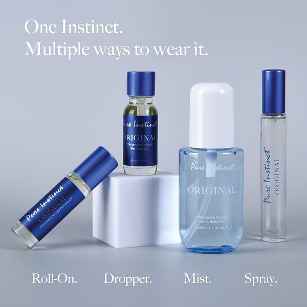 Pure Instinct ORIGINAL - Pheromone Hair & Body Mist - Burst of Fresh Fragrance Spray for Women - Everyday Wear Perfume Mist