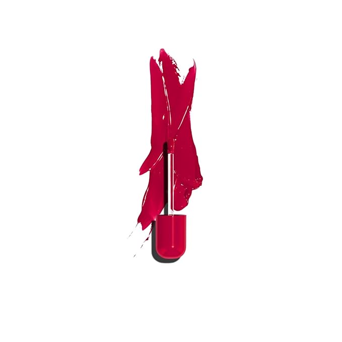 REVLON Ultra HD Vinyl Lip Polish, Liquid Lipstick, Cherry On Top, Cherry Red Gloss, 0.2 Fluid Ounce