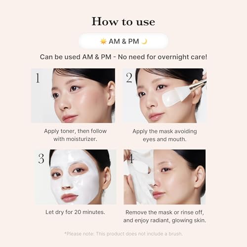 medicube Milky Glazed Donut Skin Duo: Collagen Glazed Milky Glow Wrapping Mask and PDRN Pink Niacinamide Milky Toner | Moisture-Boosting Toner and Mask for Radiant Glass Glow Skin