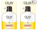 Olay Face Moisturizer, Complete with Sunscreen SPF 15, Daily Facial Lotion for Normal Skin, Lightweight Hydrating Broad Spectrum Sun Protection - Vitamin C, E, and Niacinamide - 6 Oz 2 Pack