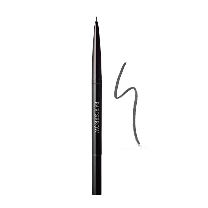 PARISBROW Slim Brow Pencil 05 /Black Eyebrow Ultra-Fine Eyebrow Pencil (0.9mm Tip)