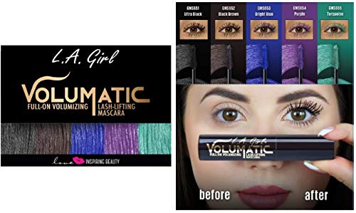 L.A. Girl Volumatic Mascara, Black Brown GMS652
