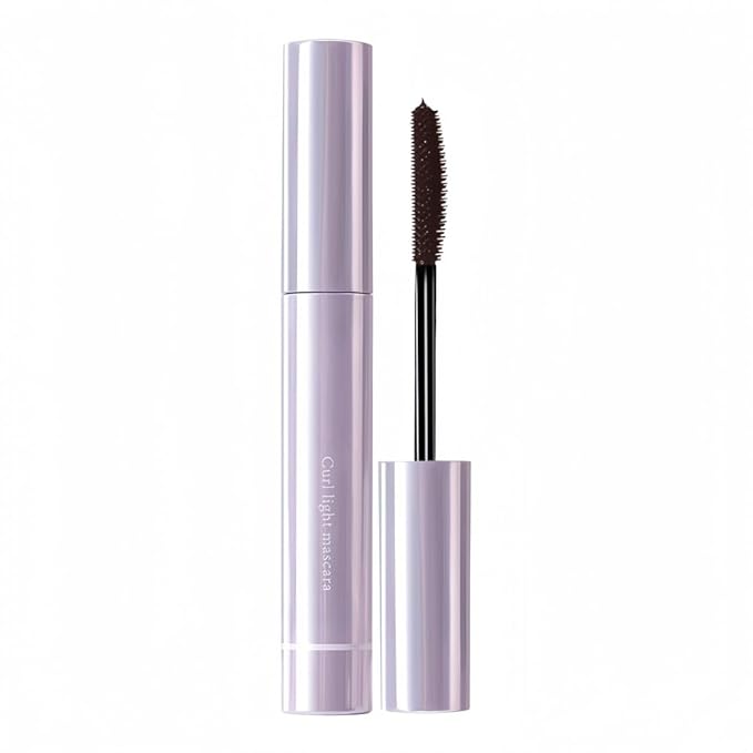 Mascara with Special Brush Separates Lashes for Definition, Smudge-Proof, No Clumping,Waterproof, Long-Lasting, Natural Look (Brown)