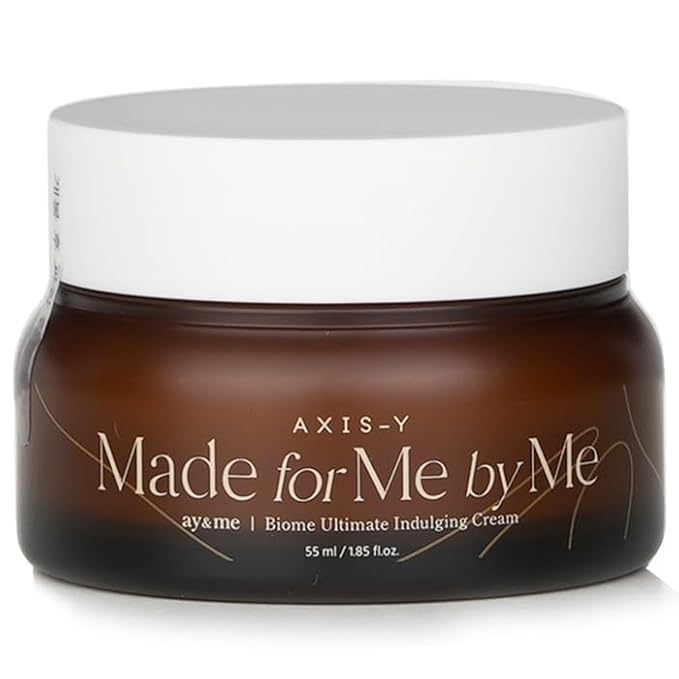 AXIS-Y Biome Ultimate Indulging Cream - Mugwort Ceramide Advanced Skin Barrier Repair & Face Firming - Korean Skincare Facial Moisturizer Face Cream for All Skin Types (1.85 fl. oz.)