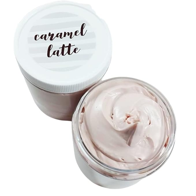 Sunbasil Soap Caramel Latte Whipped Body Butter Scented Lotion Coffee Lover Fall Gifts Moisturizer
