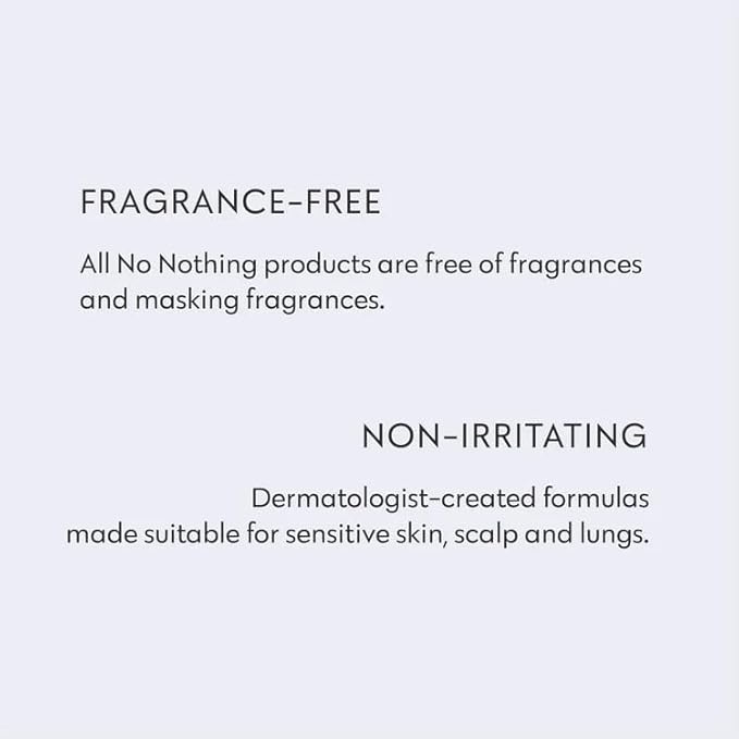 No nothing Sensitive Moisture Hair Conditioner for Women - Hydrating & Moisturizing, Unscented, Fragrance Free & Hypoallergenic Conditioner for Sensitive Sclap - for All Hair Types - Travel Size