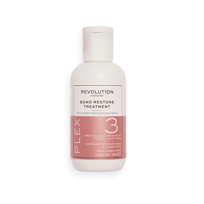 Revolution Haircare Plex 3 Bond Restore Treatment,, White, 100 ml (Pack of 1) (1454933)