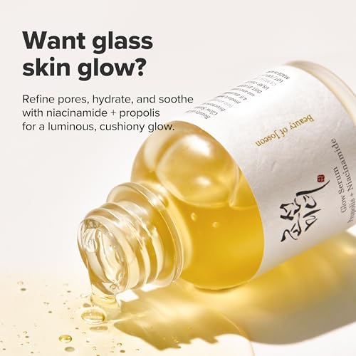 Beauty of Joseon Radiance Cleansing Balm (100ml, 3.38 fl.oz.) with Glow Serum Propolis and Niacinamide (30ml, 1.01 fl.oz.), Korean Skincare