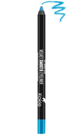 Kokie Cosmetics Waterproof Velvet Smooth Eyeliner Pencil, Bright Blue, 0.042 Ounce