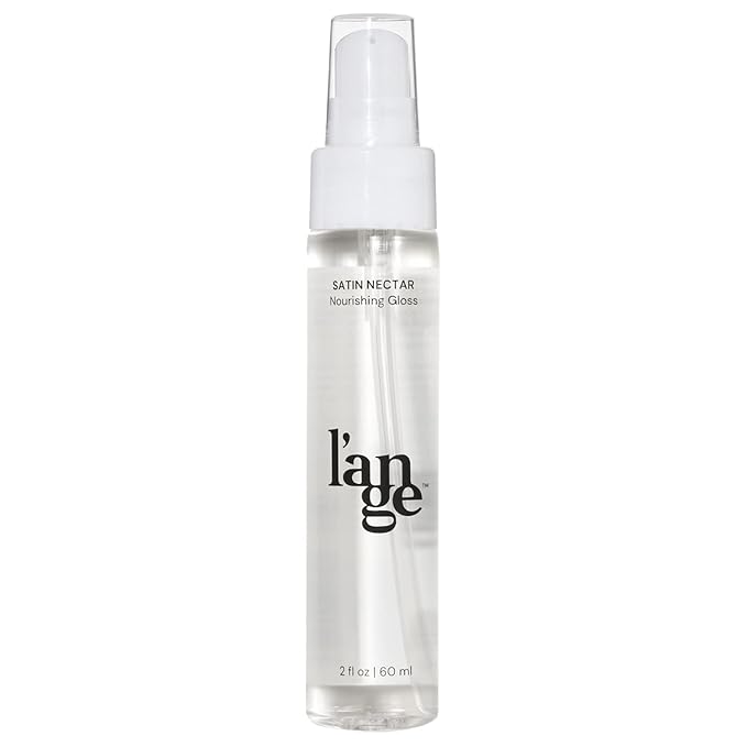 L'ANGE HAIR Satin Néctar Hair Serum | Moisturizing Hair Gloss for Smooth, Shiny Finish | Anti-Frizz Shine Enhancer | Lightweight Leave-In Hair Treatment | 2 fl oz
