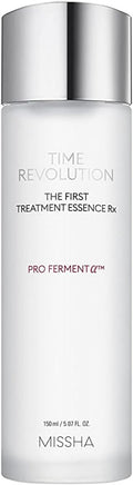 MISSHA Time Revolution The First Essence RX (4th Gen) 5.07 Fl oz/150ml, Korean Face Essence, Hydrating Facial Toner, Skin Smoothing & pH Balancing Toner for All Skin Types