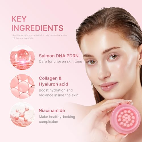 medicube Overnight Renewal Salmon PDRN Duo: Salmon DNA PDRN Pink Peptide Serum and Salmon DNA PDRN Pink Collagen Capsule Cream, Gifts for Women, Mother's Day