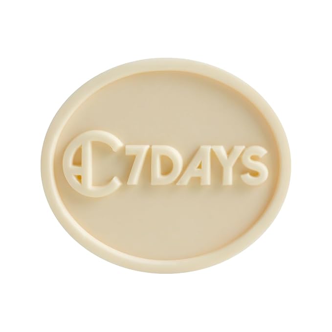 CDH7DAYS EWG VERIFIED VEGAN BAR SOAP/HANDMADE (MADE IN KOREA) Natural Body Soap Bar, Plant-Based, Handmade SOFT MILKY SOAP (Recommendation for MOTHER) (2, PEACH)