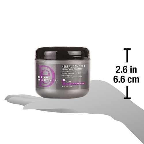 Design Essentials Herbal Complex 4 Hair & Scalp Treatment - 4 Oz