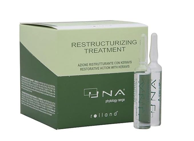 UNA Restructurizing Treatment for Damaged Hair 12 Vials