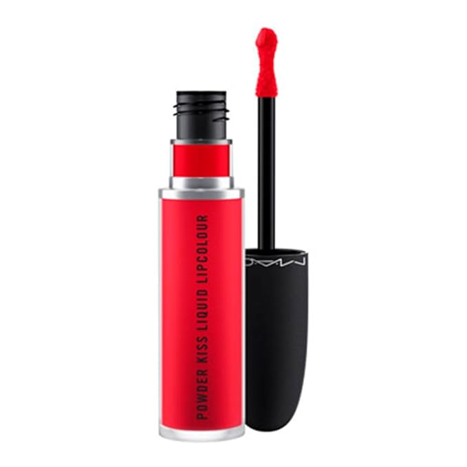MAC COSMETICS/POWDER KISS LIQUID LIPCOLOUR (987 M-A-CSMASH) 0.17 OZ